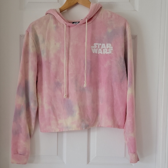 Star Wars Tops - Star Wars Light Pink Hoodie Size S